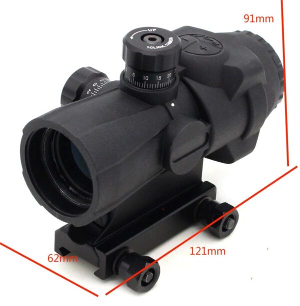 141-3x30 Tactical RGB Optical Sight 3x Prism Scope - Image 5